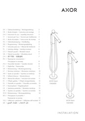 Hansgrohe AXOR Starck 10455000 Instrucciones De Montaje