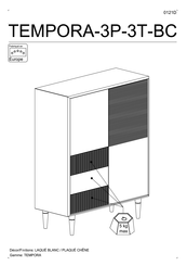 Parisot TEMPORA-3P-3T-BC Manual De Instrucciones