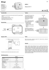 Elko EP DCFR-1 Manual De Instrucciones