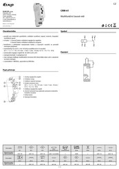 Elko EP CRM-61 Manual De Instrucciones