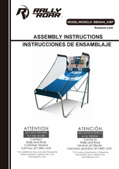 Rally and Roar BBG044-038P Instrucciones De Ensamblaje