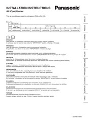 Panasonic S-71PK2E5B Instrucciones De Instalación