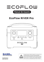 EcoFlow RIVER Pro Manual Del Usuario