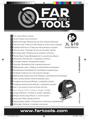 Far Tools JL 610 Traduccion Del Manual De Instrucciones Originale