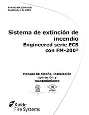 Kidde Fire Systems ECS Serie Manual Del Usuario