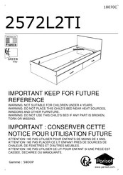 Parisot 2572L2TI Manual De Instrucciones