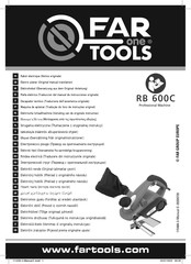 Far Tools RB 600C Traduccion Del Manual De Instrucciones Originale