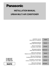 Panasonic CU-10MX1SPP Manual De Instalación