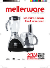 Mellerware 26210 Manual De Instrucciones