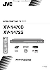 JVC XV-N470B Manual De Instrucciones