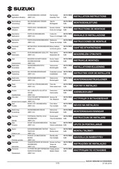 Suzuki 99178-78R00 Instrucciones De Montaje