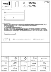 pelipal 3-093030 Serie Instrucciones De Montaje
