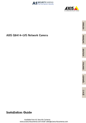 Axis Q8414-LVS Guia De Instalacion