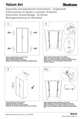 Steelcase Volum Art Instrucciones De Ajuste Y Montaje