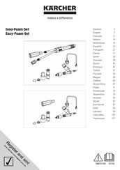 Kärcher Inno-Foam-Set Manual De Instrucciones