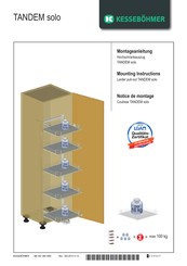 Kesseböhmer TANDEM Notice De Montage