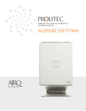 Prolitec RZ 270 TT Manual Del Usuario