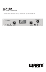 Warm Audio WA-2A Manual Del Usuario