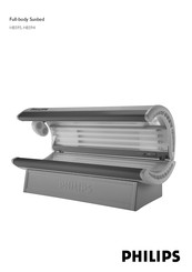 Philips Full-body Sunbed HB594 Manual De Instrucciones