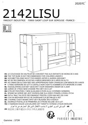 Parisot Industrie 2142LISU Instrucciones De Empleo