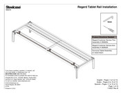 Steelcase Regard Tablet Rail Instrucciones De Montaje