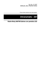 RadioShack Chronomatic-297 Manual Del Propietário