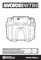 Worx Nitro WX031L.X Manual De Instrucciones