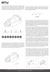 GTV LT-LC6WT3-60 Manual De Instrucciones