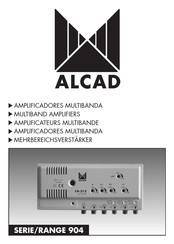 Alcad RANGE 904 Serie Manual De Instrucciones