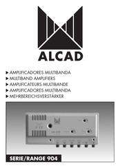Alcad RANGE 904 Serie Manual De Instrucciones
