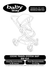 Baby way BW-414 Manual De Uso