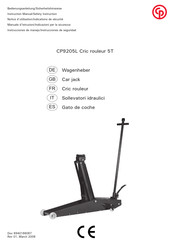 Chicago Pneumatic CP9205L Instrucciones De Manejo/Instrucciones De Seguridad