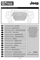 Mopar 82207563 Instrucciones De Montaje