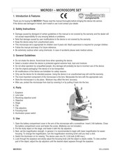 Velleman MICROS1 Manual De Instrucciones