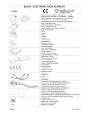 Velleman ELRAK Manual De Instrucciones