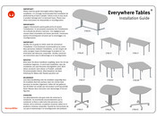 HermanMiller Everywhere Tables DTW1NP Guia De Instalacion