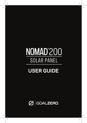 GOAL ZERO NOMAD 200 Manual Del Usuario