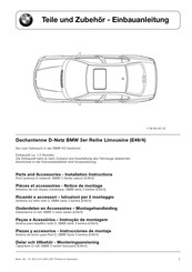 BMW F 46 84 051 B Instrucciones De Instalación