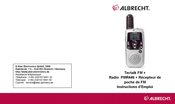 ALAN Electronics ALBRECHT Tectalk PMR446 Manual Del Usuario