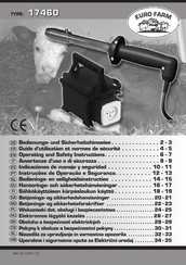 Kerbl 17460 Indicaciones De Manejo Y Seguridad