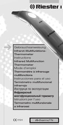 Riester ri-thermo N Instrucciones Para El Uso