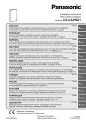 Panasonic CZ-CAPRA1 Manual Del Usuario