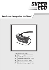 Super Ego TP40-S Manual De Instrucciones