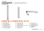 Vogel's CABLE 10 M Instrucciones De Montaje