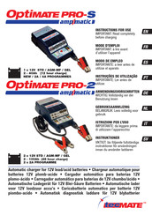 TecMate Optimate PRO-2 Modo De Empleo