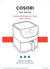 Cosori CP158-AF Manual Del Usuario