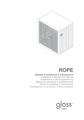 GLÄSS ROPE Manual De Instrucciones