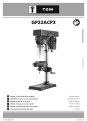 T.O.M GP22ACP3 Manual De Instrucciones