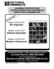 Do+Able Products 12737 Instrucciones Para Ensamblar