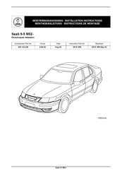 Saab 400 133 229 Instrucciones De Montaje